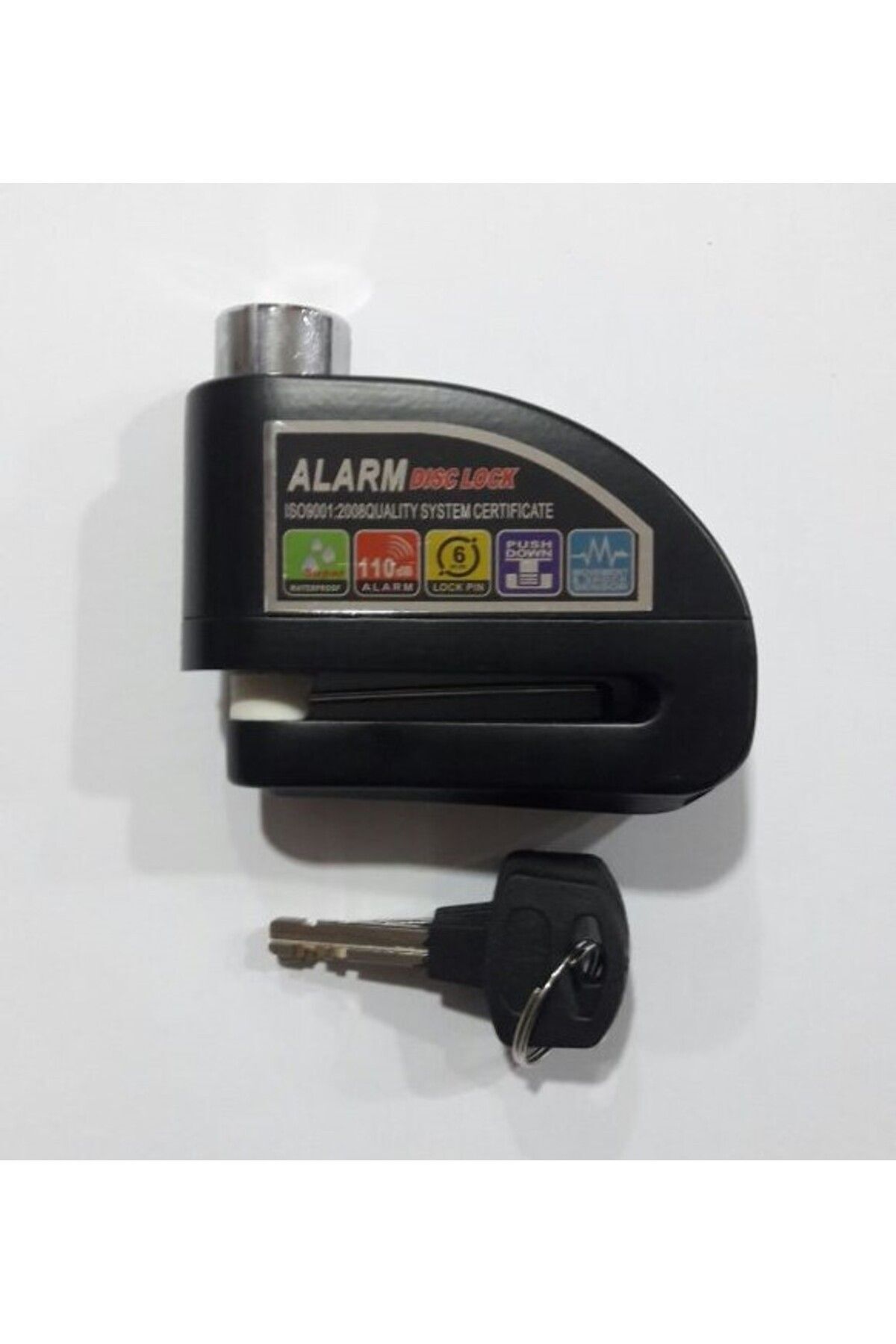 Rmg Disk Kilidi Alarmlı Siyah Lk603