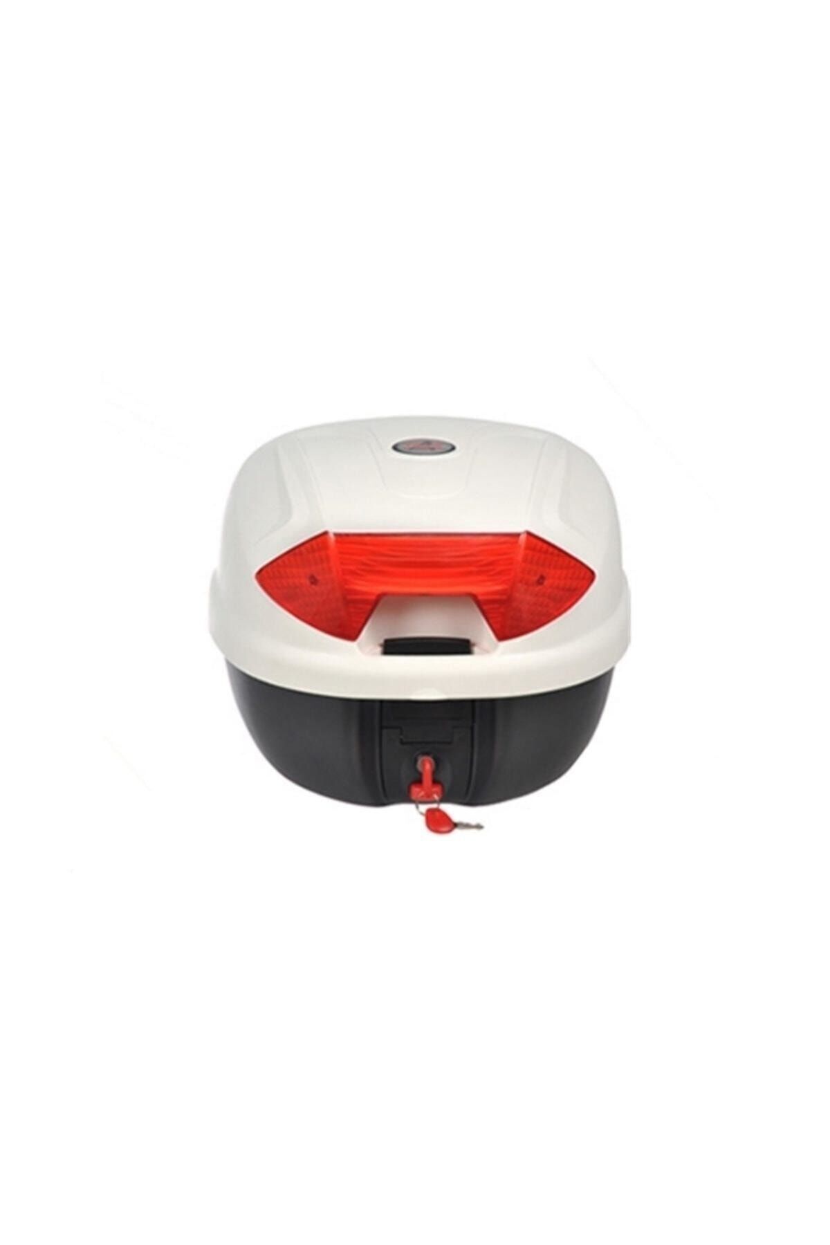 Beyaz Motosiklet Arka Çanta 32 Lt Arw-32lt-b