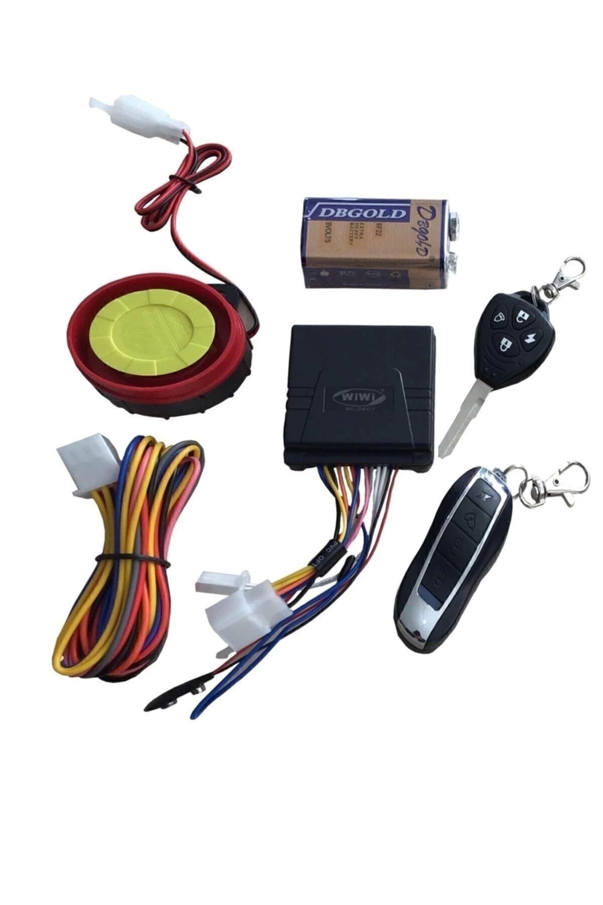 Motosiklet Alarm Ve Çalıştırma Seti