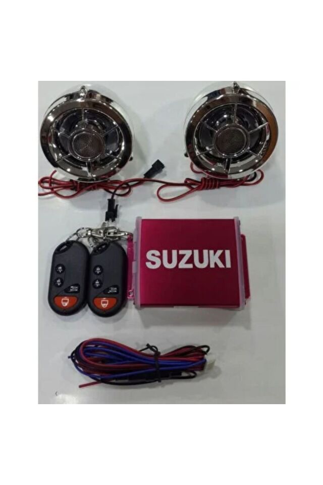 1 Yıl Crnbıker Uyumlu Motosiklet Alarm Mp3 Çalar Radyo Bluetooth Türkçe Ses