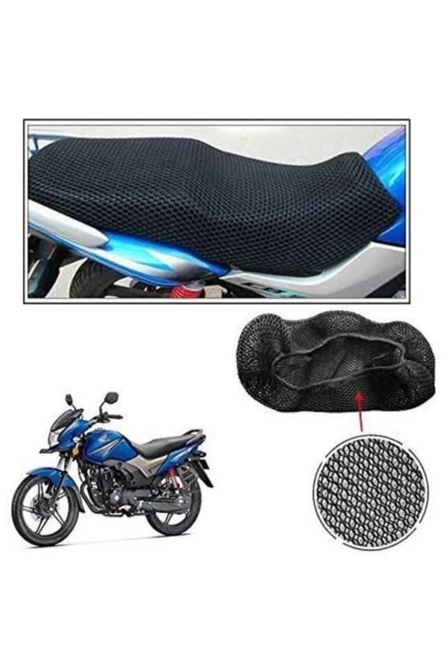 Motosiklet Sele Kılıfı 3d Çift Katlı Fileli Motosiklet Koltuk Kılıfı