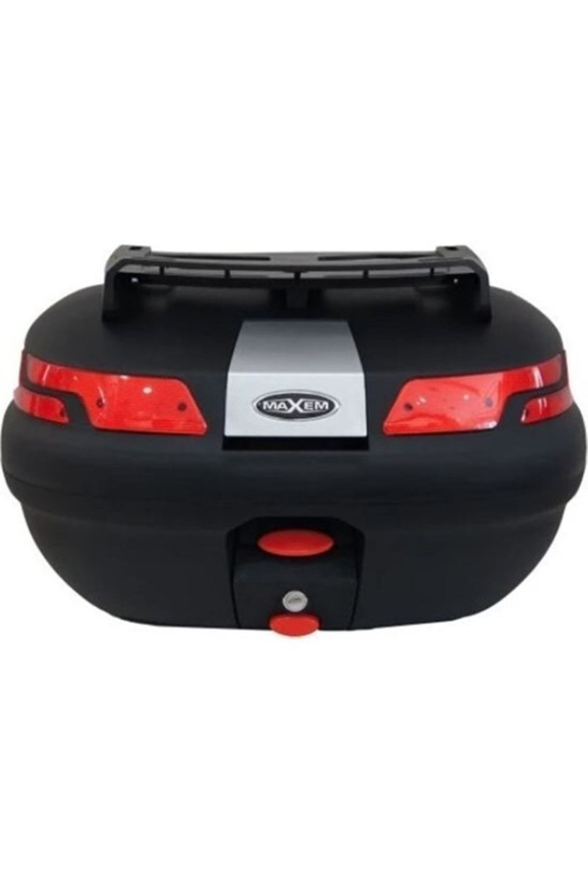 Maxem Sl45 Bagajlı Motosiklet Arka Çanta Siyah