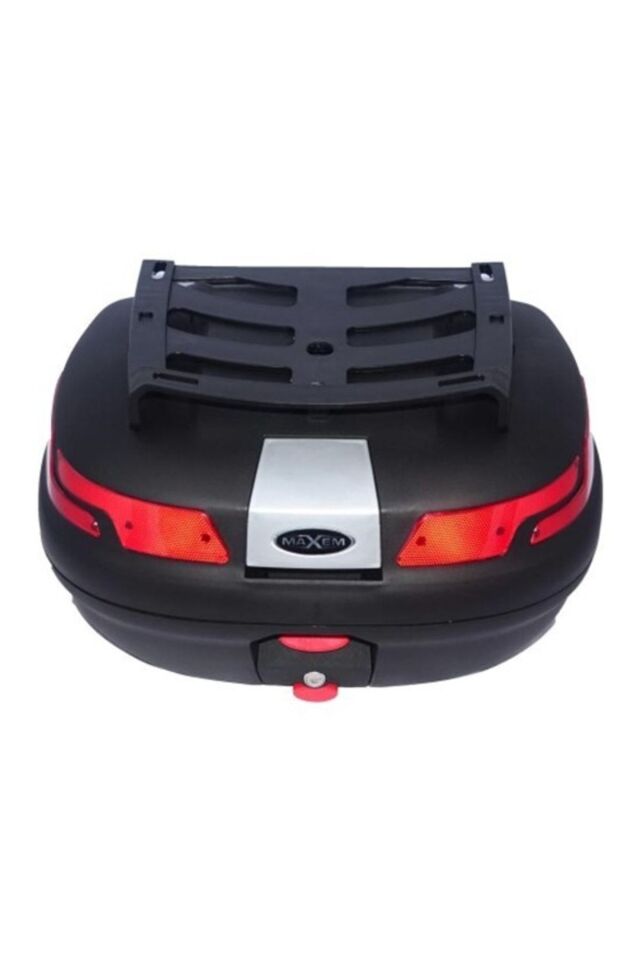 Maxem Sl45 Bagajlı Motosiklet Arka Çanta Siyah