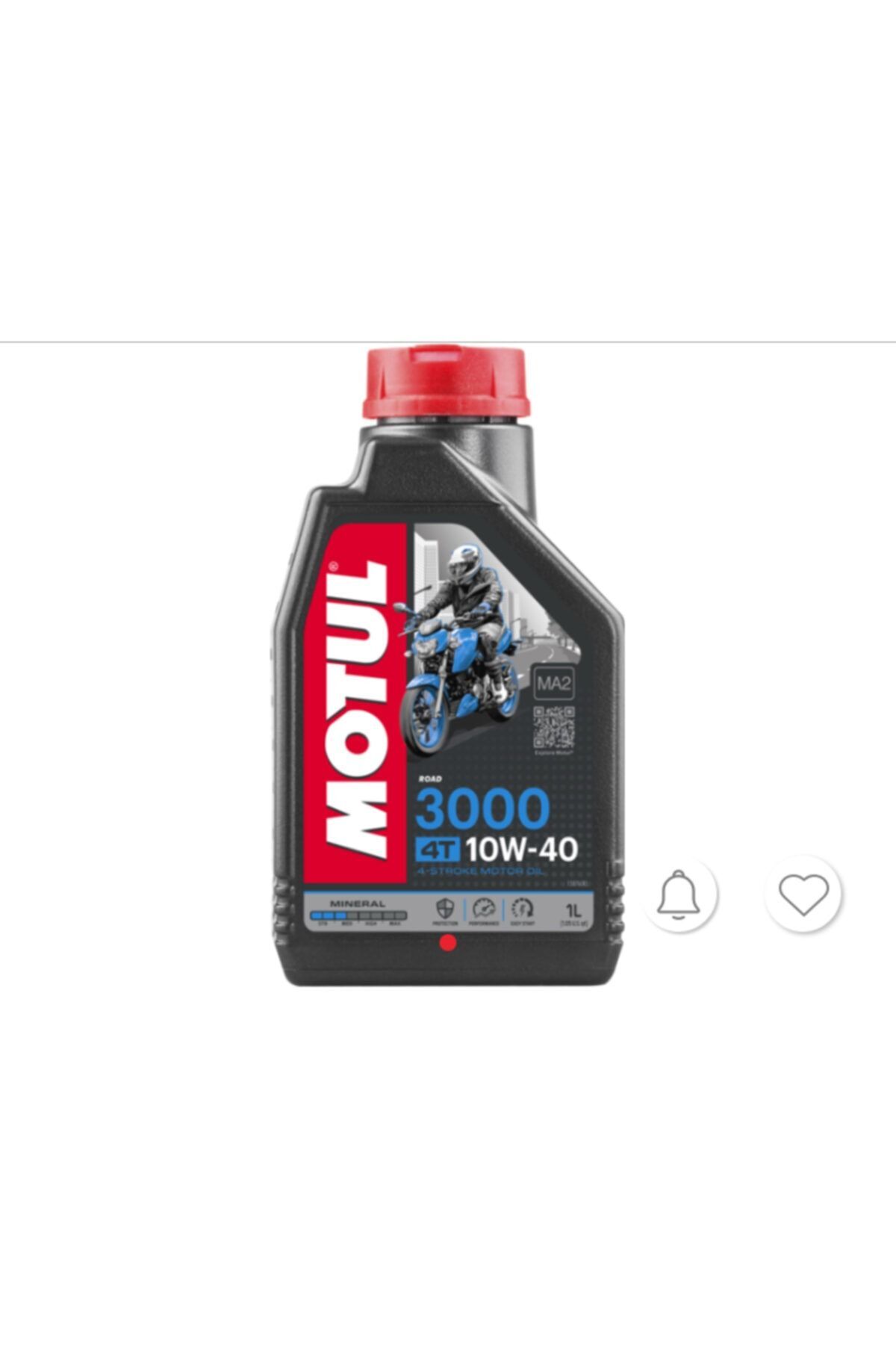 Motul Tarih 08/2020 3000 4t 10w 40