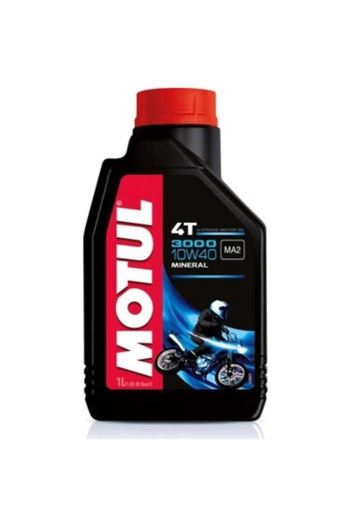 3000 10w40 4t Mineral Motosiklet Motor Yağı 1 Lt X 12 Adet